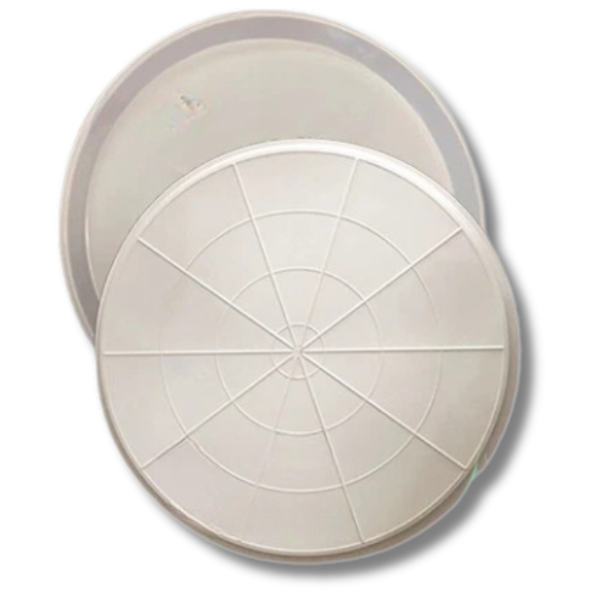 Large Plastic Grow Pot Drip Trays 63cm Pack of 1 / 5 / 10 / 20-Off Grid Living Supplies