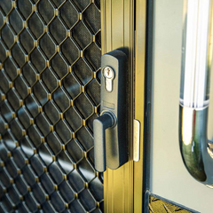 Left Hand Door Handle For Caravan & RVs-Off Grid Living Supplies Australia