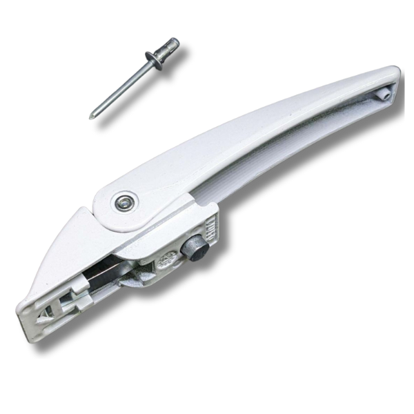 Lift Handle White For Caravan & RVs-Off Grid Living Supplies Australia