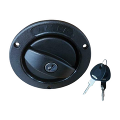 Lockable Water Filler Black For Caravan & RVs-Off Grid Living Supplies Australia