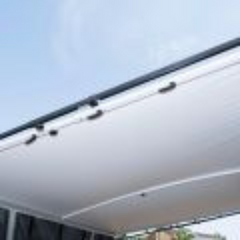 Long Anti Flap Kit 2300 To 2400mm White For Caravan & RVs-Off Grid Living Supplies Australia