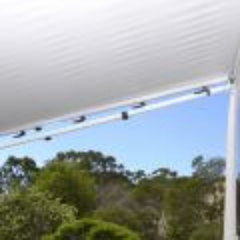 Long Anti Flap Kit 2300 To 2400mm White For Caravan & RVs-Off Grid Living Supplies Australia
