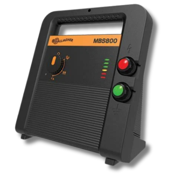 MBS800 Mains, Battery & Solar Multi-Capable Electric Fence Energiser - Gallagher-Off Grid Living Supplies Australia