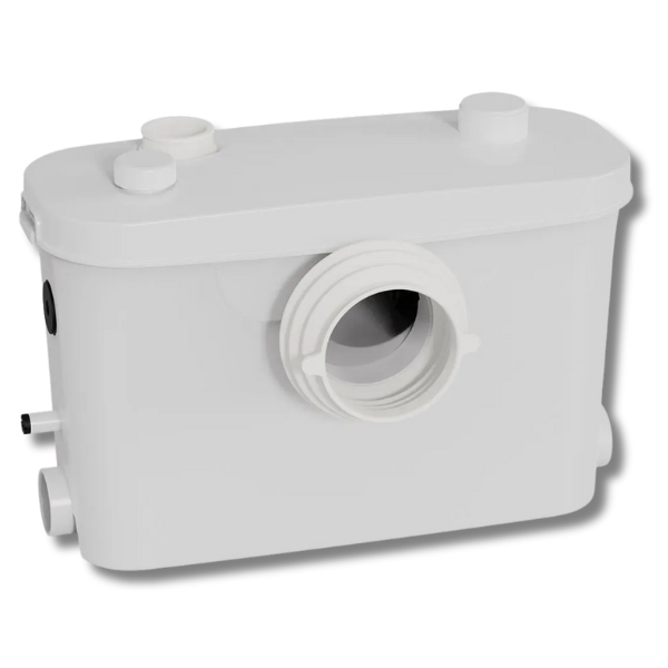 Macerator Pump with 4 Inlets for P-Trap Toilet / Bathroom / Shower / Sink / Washing Machine-Off Grid Living Supplies Australia