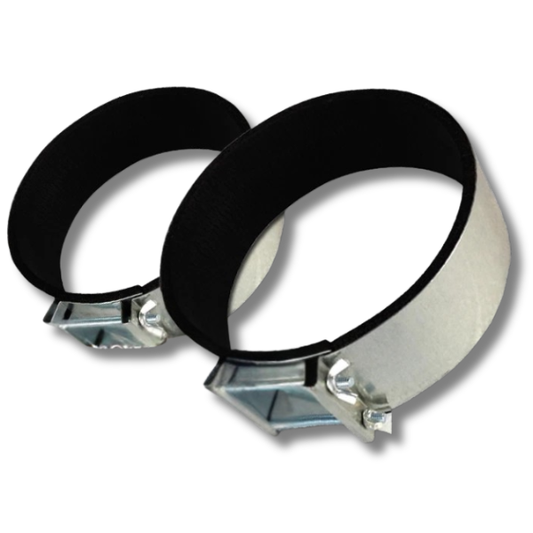 Noise Reducer Clamp Fan Ducting Connector Muffler Clamp-Off Grid Living Supplies