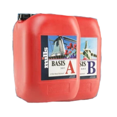Nutrient Basis A&B 1L / 5L with Vitalize Silicon Additive - Mills-Off Grid Living Supplies