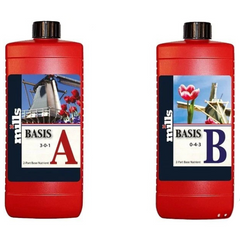Nutrient Basis A&B 2x1L Mixing Kit 21L Bucket 2L Measuring Jug - Mills-Off Grid Living Supplies