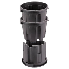 Nutrifield Pro Pot 27L Top Mesh and Bottom Stand Bucket Set with 3 Height Options-Off Grid Living Supplies