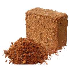 Orchid Coir Block 4.5kg Low Salt Husk Chip Grow Medium-Off Grid Living Supplies