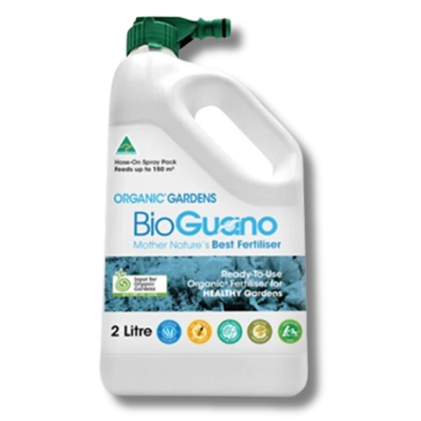 Organic Fertiliser 2L Ready to Use for Healthy Gardens - BioGuano-Off Grid Living Supplies