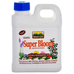 Organic Guano Super Grow & Super Bloom Nutrient 1L for Hydroponics-Off Grid Living Supplies