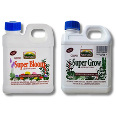 Organic Guano Super Grow & Super Bloom Nutrient 1L for Hydroponics-Off Grid Living Supplies