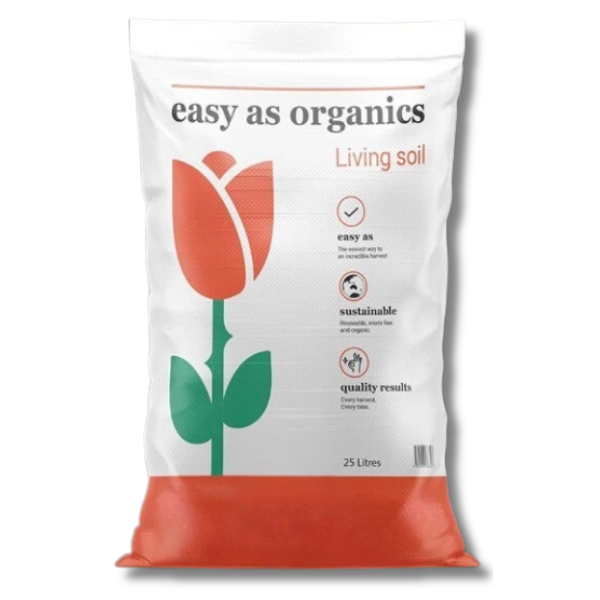 Organic Living Soil 25L Nutrient Dense Mix - Nassa Certified-Off Grid Living Supplies