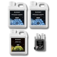 Original A&B 2x1L Grow Fast 1L & Go Boots 100ml Growth Kit - Professor's Nutrients-Off Grid Living Supplies