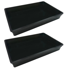 Perspex Clone Tray 64 Cell Black Cloning Tray-Off Grid Living Supplies