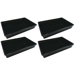 Perspex Clone Tray 64 Cell Black Cloning Tray-Off Grid Living Supplies