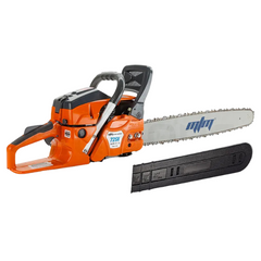 Petrol Commercial Chainsaw with 22" Bar, E-Start & Top Handle-Off Grid Living Supplies Australia