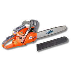 Petrol Commercial Chainsaw with 22" Bar, E-Start & Top Handle-Off Grid Living Supplies Australia