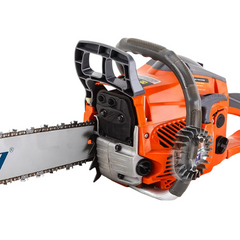 Petrol Commercial Chainsaw with 22" Bar, E-Start & Top Handle