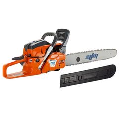 Petrol Commercial Chainsaw with 22" Bar, E-Start & Top Handle
