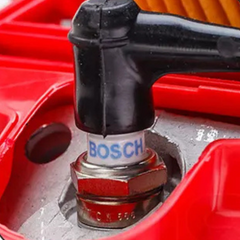 Petrol Commercial Chainsaw with 24" Bar, E-Start & Top Handle