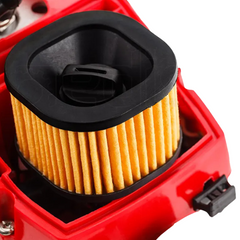 Petrol Commercial Chainsaw with 24" Bar, E-Start & Top Handle