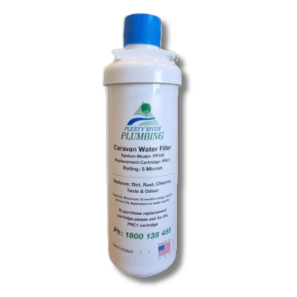 Plumbing Prc1 Water Filter Cartridge For Caravan & RVs-Off Grid Living Supplies Australia