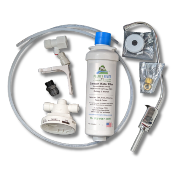 Plumbing Water Filter System With Tap-Off Grid Living Supplies Australia