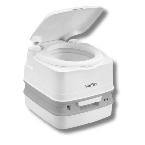 Porta Potti Portable Toilets Qube 335 For Caravan & RVs-Off Grid Living Supplies Australia