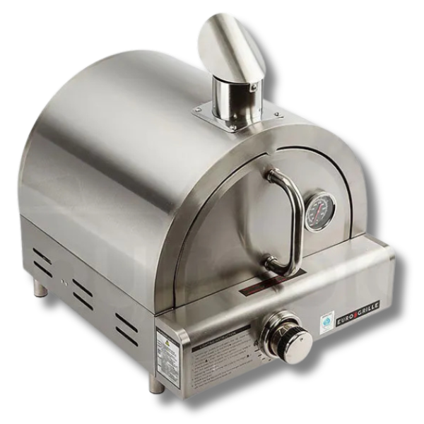 Portable LPG Gas Benchtop Stainless Steel Pizza Oven for Camping-Off Grid Living Supplies Australia