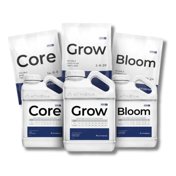 Pro Line Mix Kit 3x0.9kg Grow, Bloom and Core - Athena-Off Grid Living Supplies
