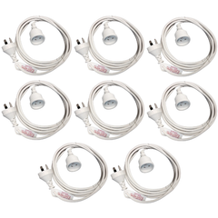Reflector Extension Leads and Ballast Cable with Earth Pin for Grow Lights-Off Grid Living Supplies