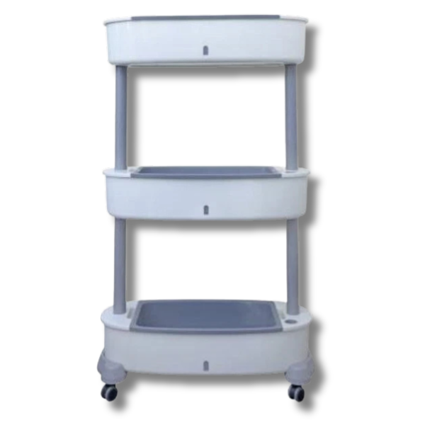 Removable 3-Layer DIY Balcony Garden Veggie Planter with Wheels D206-Off Grid Living Supplies