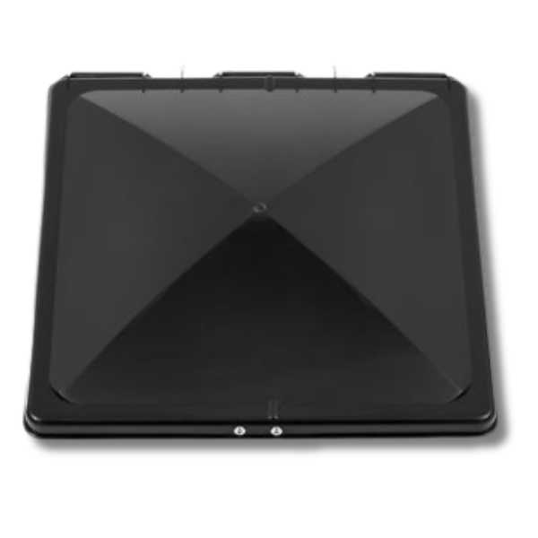 Replacement RV Vent Lid For Jensen Metal Base 94 Up Black-Off Grid Living Supplies Australia