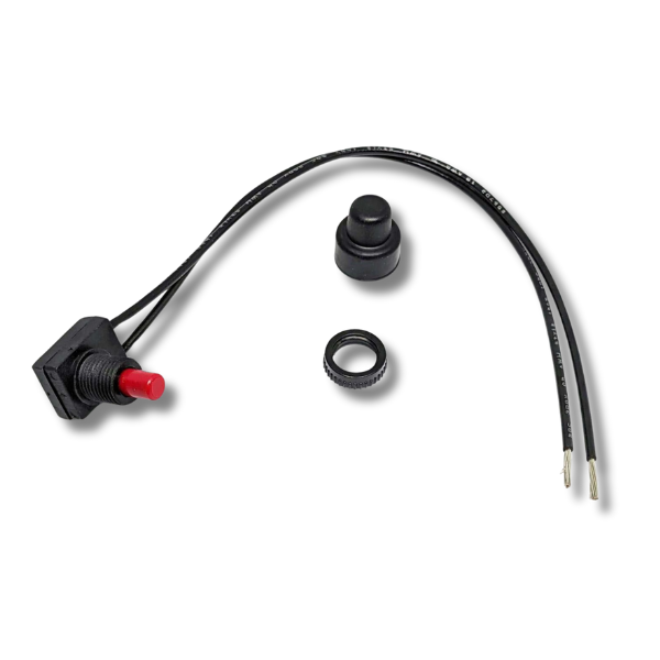Replacement Switch With Locking Ring & Button Cover-Off Grid Living Supplies Australia