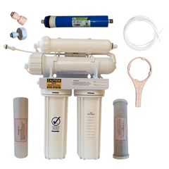 Reverse Osmosis RO DI Water Filter with Resin for Marine Fish Tanks - HRO3-D + Diverter-Off Grid Living Supplies Australia