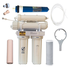 Reverse Osmosis RO DI Water Filter with Resin for Marine Fish Tanks - PRO-4-D-Off Grid Living Supplies Australia