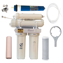Reverse Osmosis RO DI Water Filter with Resin for Marine Fish Tanks - PRO-4-D-Off Grid Living Supplies Australia