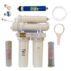 Reverse Osmosis RO DI Water Filter with Resin for Marine Fish Tanks - PRO-4-D-Off Grid Living Supplies Australia