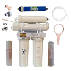 Reverse Osmosis RO DI Water Filter with Resin for Marine Fish Tanks - PRO-4-D-Off Grid Living Supplies Australia