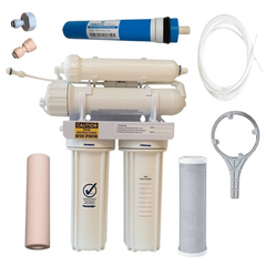 Reverse Osmosis RO DI Water Filter with Resin for Marine Fish Tanks - PRO-4-D-Off Grid Living Supplies Australia