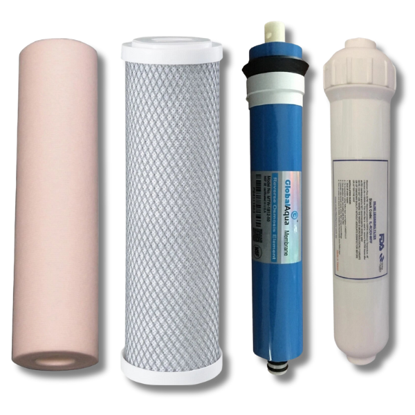 Reverse Osmosis Replacement Water Filters for PRO 3 / 4 / 5 Stage & RO DI Aquarium Systems-Off Grid Living Supplies Australia