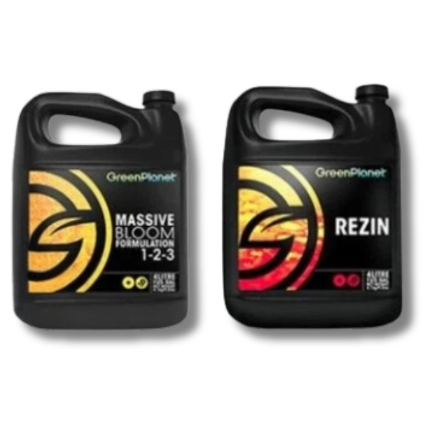 Rezin & Massive Bloom Nutrient Supplement - GreenPlanet-Off Grid Living Supplies