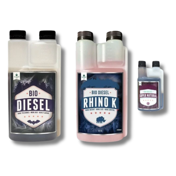 Rhino K 1L with SuperNatural 250ml Organic Nutrient Growing - Bio Diesel-Off Grid Living Supplies