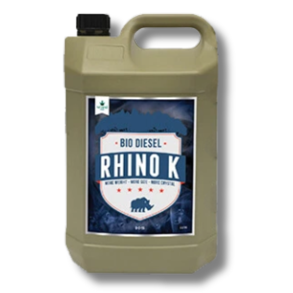 Rhino K 5L Bloom Booster Flowering Flush Harder Buds - Bio Diesel-Off Grid Living Supplies