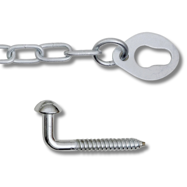 Ring Latch Farm Gate Hinge Kit with 16mm x 300mm Bolt-Through Fence Fitting - Whites-Off Grid Living Supplies Australia