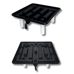 Run Off Tray 15" / 22" Hydroponic System with PVC Slip Tee Fitting-Off Grid Living Supplies