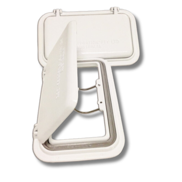 Scupper Large Vent White For Caravan & RVs-Off Grid Living Supplies Australia