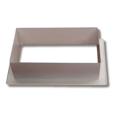 Scupper Large Vent White With Internal Frame-Off Grid Living Supplies Australia