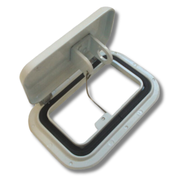 Scupper Small Vent White For Caravan & RVs-Off Grid Living Supplies Australia